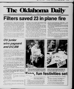 Primary view of object titled 'The Oklahoma Daily (Norman, Okla.), Vol. 69, No. 165, Ed. 1 Monday, June 6, 1983'.