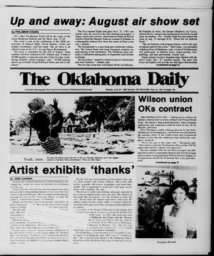 The Oklahoma Daily (Norman, Okla.), Vol. 69, No. 180, Ed. 1 Monday, June 27, 1983