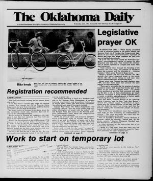 The Oklahoma Daily (Norman, Okla.), Vol. 69, No. 186, Ed. 1 Wednesday, July 6, 1983