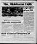 Newspaper: The Oklahoma Daily (Norman, Okla.), Vol. 69, No. 186, Ed. 1 Wednesday…