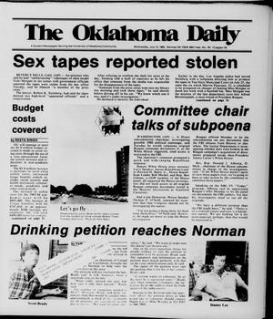 Primary view of object titled 'The Oklahoma Daily (Norman, Okla.), Vol. 69, No. 191, Ed. 1 Wednesday, July 13, 1983'.