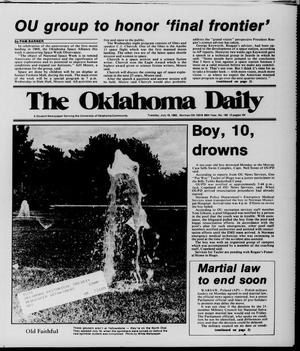 The Oklahoma Daily (Norman, Okla.), Vol. 69, No. 195, Ed. 1 Tuesday, July 19, 1983