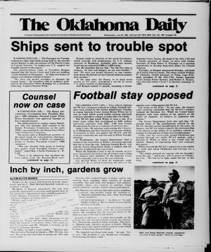 The Oklahoma Daily (Norman, Okla.), Vol. 69, No. 196, Ed. 1 Wednesday, July 20, 1983