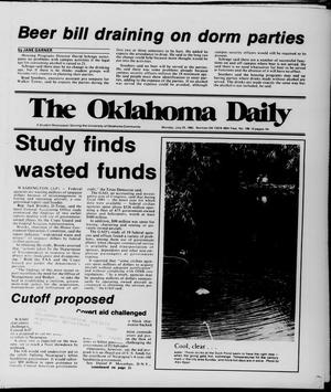 The Oklahoma Daily (Norman, Okla.), Vol. 69, No. 199, Ed. 1 Monday, July 25, 1983