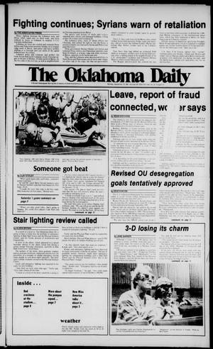 The Oklahoma Daily (Norman, Okla.), Vol. 70, No. 23, Ed. 1 Monday, September 19, 1983