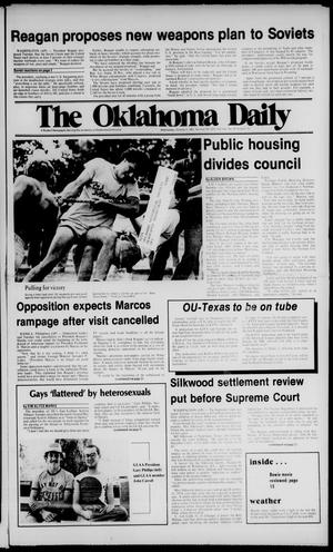The Oklahoma Daily (Norman, Okla.), Vol. 70, No. 36, Ed. 1 Wednesday, October 5, 1983