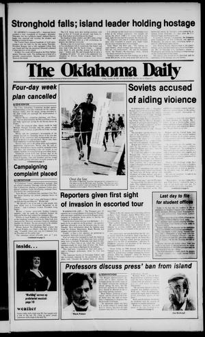 The Oklahoma Daily (Norman, Okla.), Vol. 70, No. 53, Ed. 1 Friday, October 28, 1983