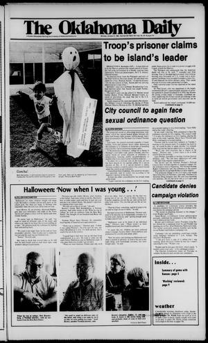 The Oklahoma Daily (Norman, Okla.), Vol. 70, No. 55, Ed. 1 Monday, October 31, 1983