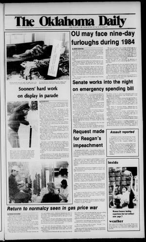 The Oklahoma Daily (Norman, Okla.), Vol. 70, No. 64, Ed. 1 Friday, November 11, 1983