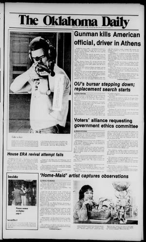 Primary view of object titled 'The Oklahoma Daily (Norman, Okla.), Vol. 70, No. 68, Ed. 1 Wednesday, November 16, 1983'.