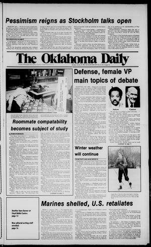 The Oklahoma Daily (Norman, Okla.), Vol. 70, No. 88, Ed. 1 Monday, January 16, 1984