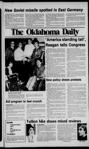 The Oklahoma Daily (Norman, Okla.), Vol. 70, No. 96, Ed. 1 Thursday, January 26, 1984