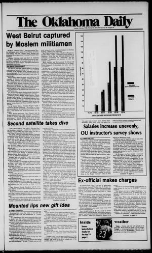 The Oklahoma Daily (Norman, Okla.), Vol. 70, No. 104, Ed. 1 Tuesday, February 7, 1984
