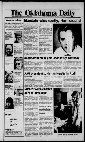 The Oklahoma Daily (Norman, Okla.), Vol. 70, No. 114, Ed. 1 Tuesday, February 21, 1984