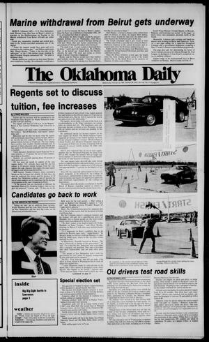 The Oklahoma Daily (Norman, Okla.), Vol. 70, No. 115, Ed. 1 Wednesday, February 22, 1984