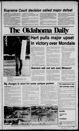 The Oklahoma Daily (Norman, Okla.), Vol. 70, No. 120, Ed. 1 Wednesday, February 29, 1984