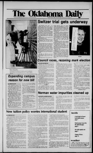 The Oklahoma Daily (Norman, Okla.), Vol. 70, No. 129, Ed. 1 Tuesday, March 20, 1984