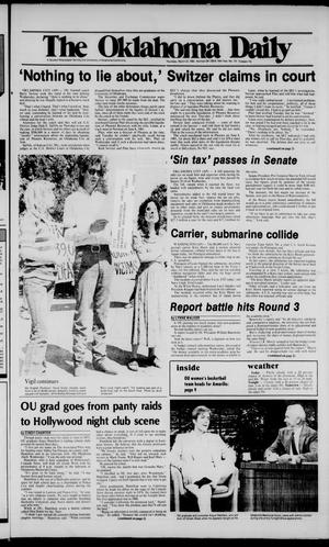 The Oklahoma Daily (Norman, Okla.), Vol. 70, No. 131, Ed. 1 Thursday, March 22, 1984