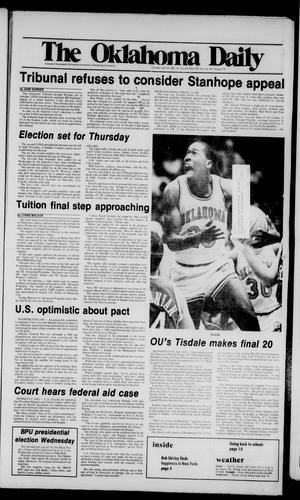 The Oklahoma Daily (Norman, Okla.), Vol. 70, No. 153, Ed. 1 Tuesday, April 24, 1984