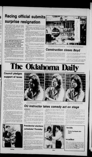 The Oklahoma Daily (Norman, Okla.), Vol. 70, No. 154, Ed. 1 Wednesday, April 25, 1984