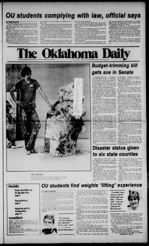 The Oklahoma Daily (Norman, Okla.), Vol. 70, No. 161, Ed. 1 Friday, May 4, 1984
