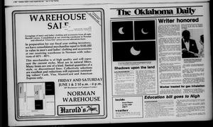 The Oklahoma Daily (Norman, Okla.), Vol. 70, No. 165, Ed. 1 Thursday, May 31, 1984