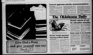 The Oklahoma Daily (Norman, Okla.), Vol. 70, No. 172, Ed. 1 Thursday, June 14, 1984