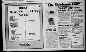 The Oklahoma Daily (Norman, Okla.), Vol. 70, No. 176, Ed. 1 Wednesday, June 20, 1984