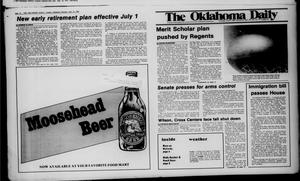 The Oklahoma Daily (Norman, Okla.), Vol. 70, No. 177, Ed. 1 Thursday, June 21, 1984