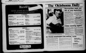 The Oklahoma Daily (Norman, Okla.), Vol. 70, No. 185, Ed. 1 Thursday, July 5, 1984