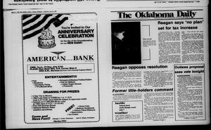 The Oklahoma Daily (Norman, Okla.), Vol. 70, No. 199, Ed. 1 Wednesday, July 25, 1984