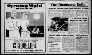 Primary view of object titled 'The Oklahoma Daily (Norman, Okla.), Vol. 70, No. 206, Ed. 1 Friday, August 3, 1984'.