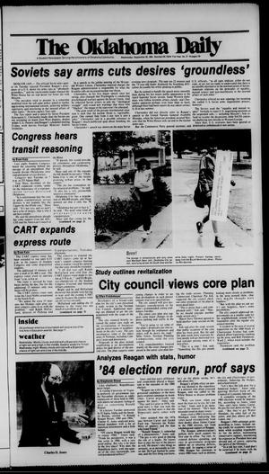 The Oklahoma Daily (Norman, Okla.), Vol. 71, No. 27, Ed. 1 Wednesday, September 26, 1984