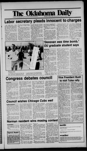 The Oklahoma Daily (Norman, Okla.), Vol. 71, No. 33, Ed. 1 Wednesday, October 3, 1984