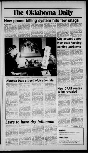 The Oklahoma Daily (Norman, Okla.), Vol. 71, No. 38, Ed. 1 Wednesday, October 10, 1984