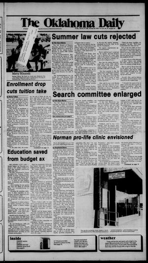 The Oklahoma Daily (Norman, Okla.), Vol. 71, No. 91, Ed. 1 Friday, January 18, 1985