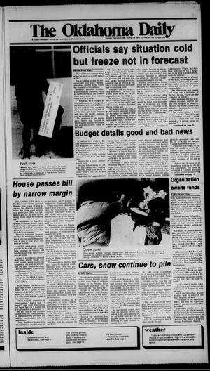 The Oklahoma Daily (Norman, Okla.), Vol. 71, No. 103, Ed. 1 Tuesday, February 5, 1985