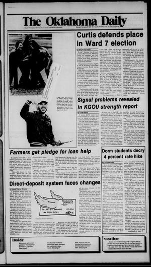 The Oklahoma Daily (Norman, Okla.), Vol. 71, No. 117, Ed. 1 Monday, February 25, 1985