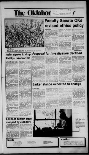 The Oklahoma Daily (Norman, Okla.), Vol. [71], No. [123], Ed. 1 Tuesday, March 5, 1985