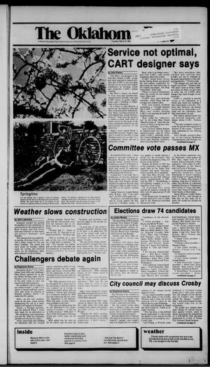 The Oklahoma Daily (Norman, Okla.), Vol. 71, No. 128, Ed. 1 Tuesday, March 19, 1985