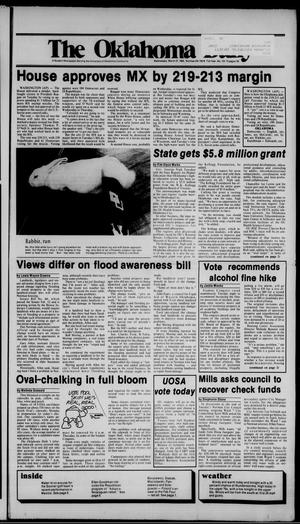 The Oklahoma Daily (Norman, Okla.), Vol. 71, No. 134, Ed. 1 Wednesday, March 27, 1985