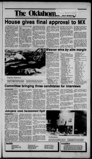 The Oklahoma Daily (Norman, Okla.), Vol. 71, No. 136, Ed. 1 Friday, March 29, 1985
