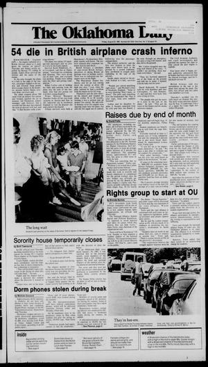 The Oklahoma Daily (Norman, Okla.), Vol. 72, No. 3, Ed. 1 Friday, August 23, 1985