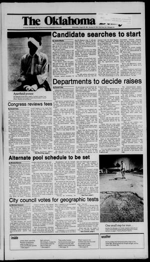The Oklahoma Daily (Norman, Okla.), Vol. 72, No. 6, Ed. 1 Wednesday, August 28, 1985