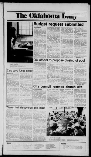The Oklahoma Daily (Norman, Okla.), Vol. 72, No. 10, Ed. 1 Wednesday, September 4, 1985