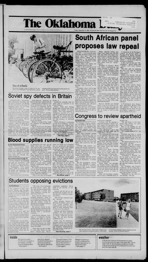 The Oklahoma Daily (Norman, Okla.), Vol. 72, No. 16, Ed. 1 Friday, September 13, 1985