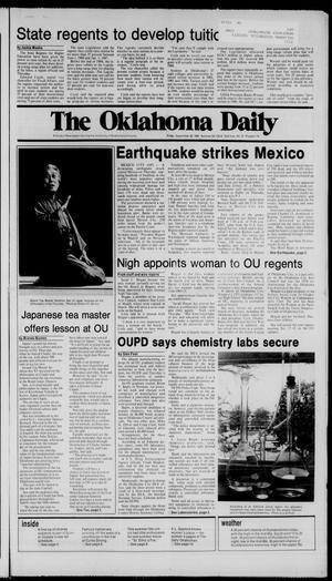 The Oklahoma Daily (Norman, Okla.), Vol. 72, No. 22, Ed. 1 Friday, September 20, 1985
