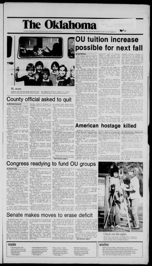 The Oklahoma Daily (Norman, Okla.), Vol. 72, No. 32, Ed. 1 Friday, October 4, 1985