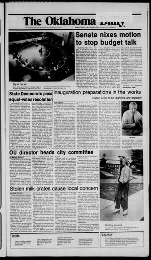 The Oklahoma Daily (Norman, Okla.), Vol. 72, No. 33, Ed. 1 Monday, October 7, 1985