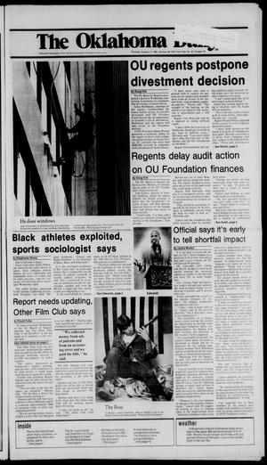 The Oklahoma Daily (Norman, Okla.), Vol. 72, No. 40, Ed. 1 Thursday, October 17, 1985